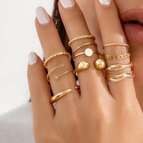 10 Pieces Ring Combo