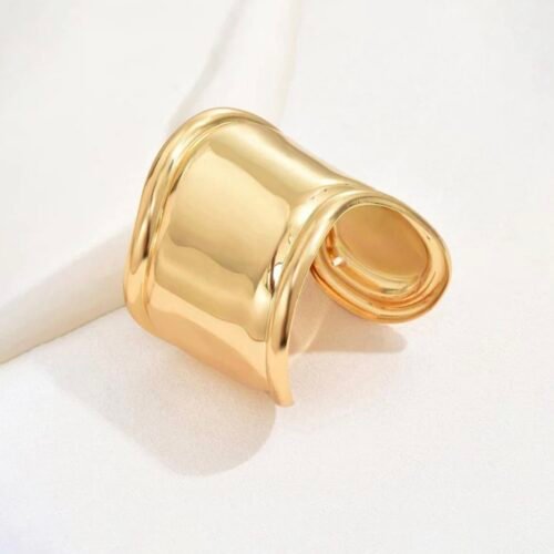 Hand Cuff Gold Bracelet
