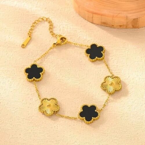 Royal Fusion (Black & Gold Mix Bracelet)