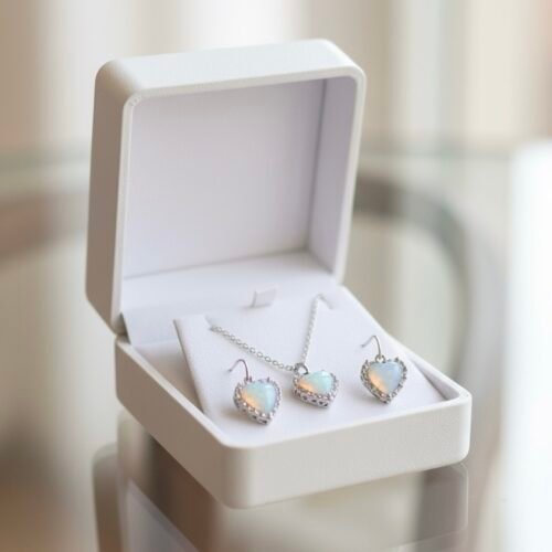 Dual Tone Heart Silver Pendant