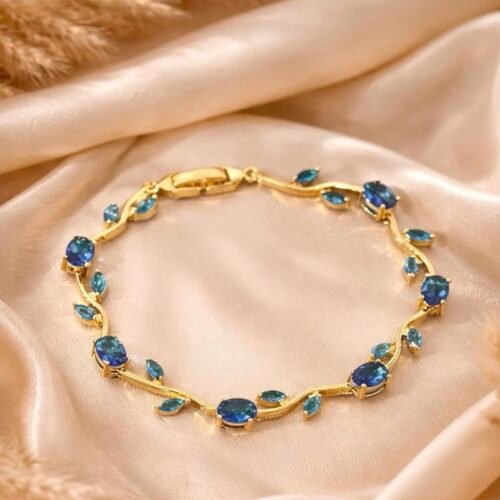 Blue Tulip Bracelet